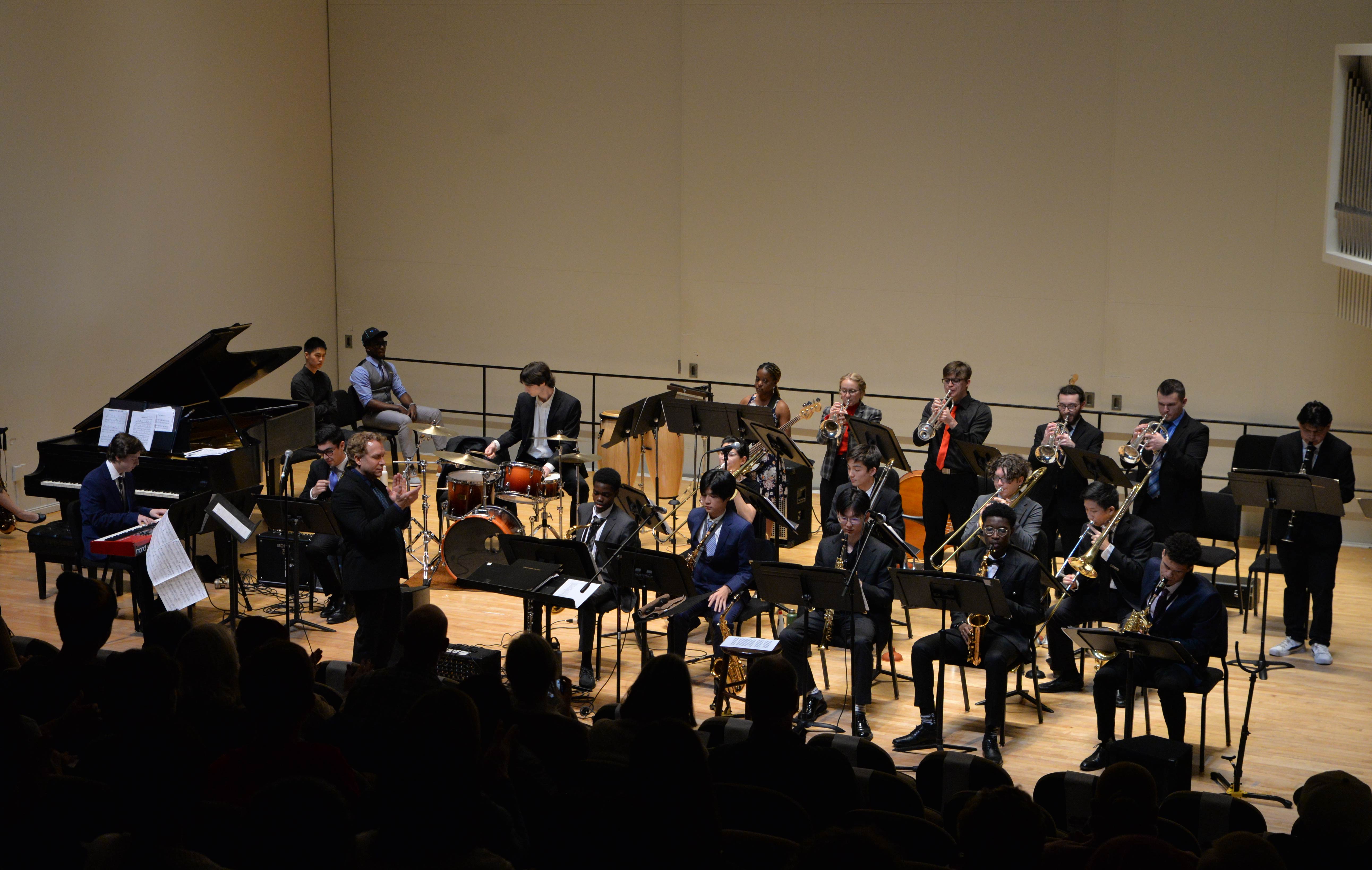 The Swarthmore College Jazz Ensemble's Spring 2024 Performance Music